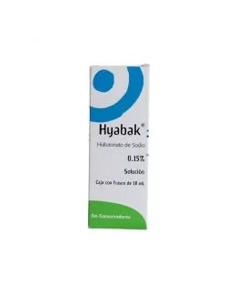 Hyabak 0.15 % Solución Caja Con Frasco Con 10 mL