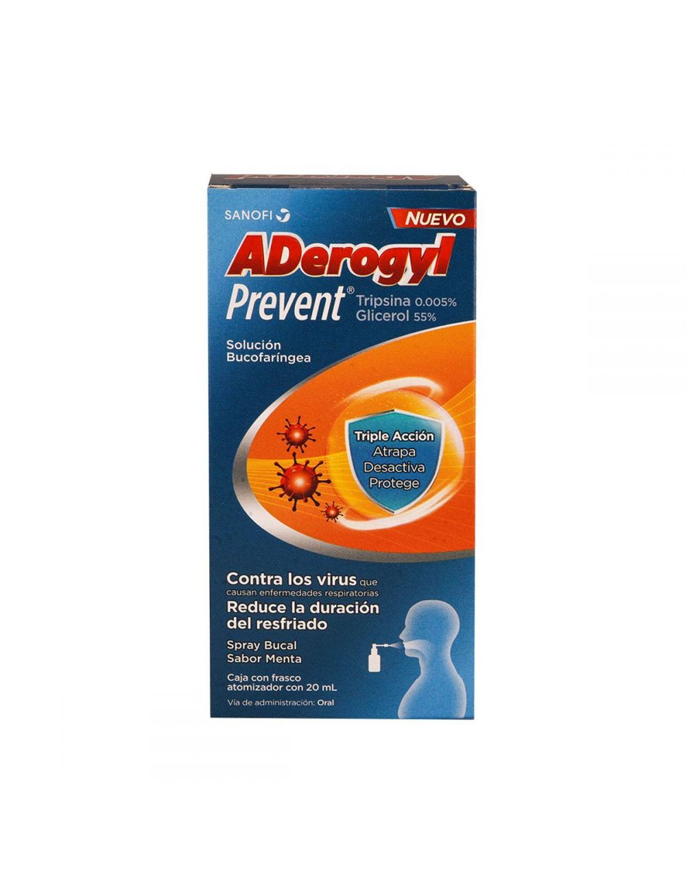 Aderogyl Prevent Solución bucal de 20 Ml