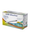 BD UltraFine Jeringa Para Insulina 1mL 30Gx13mm Caja Con 3 bolsas de 10 piezas cada una