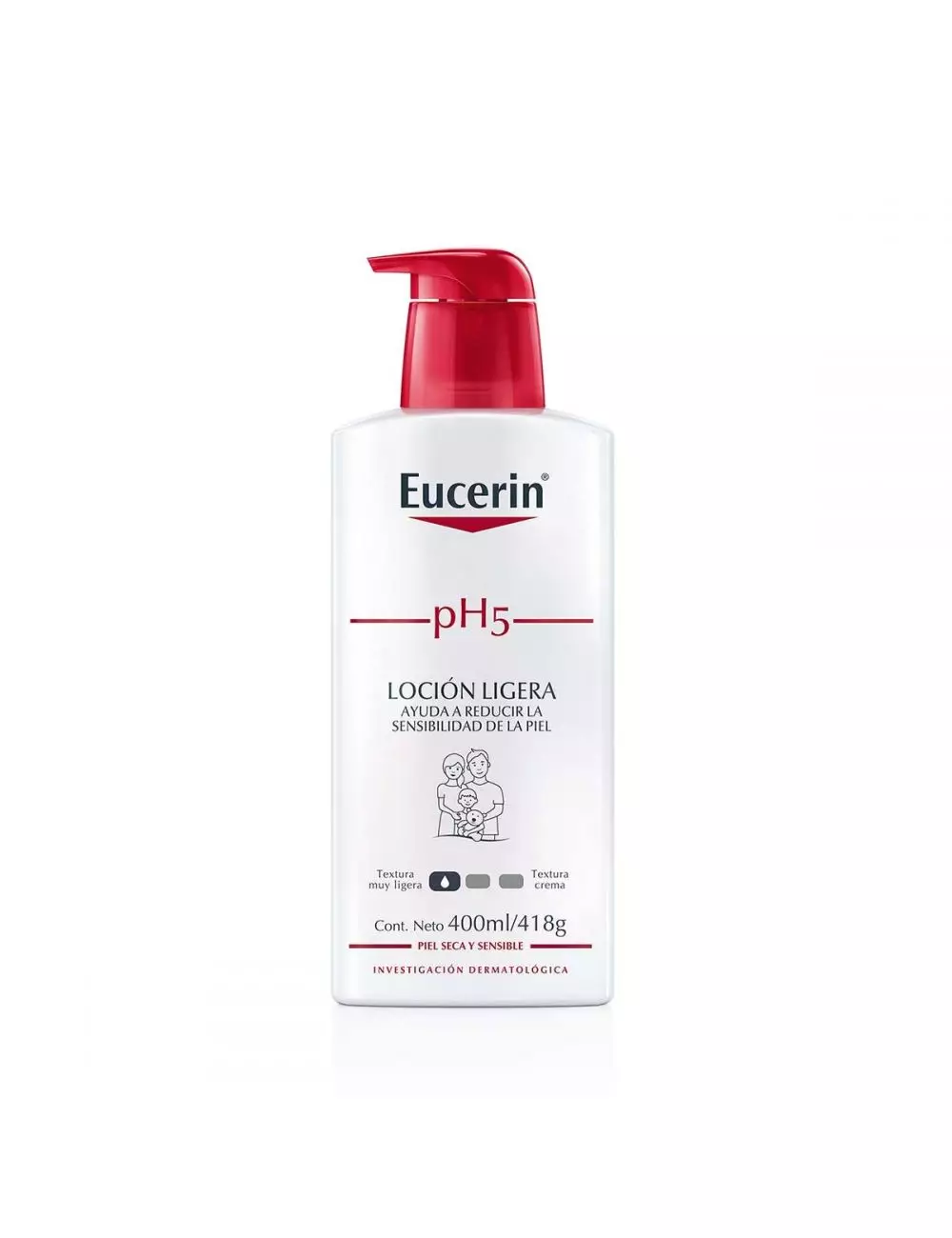 Eucerin Ph5 Loción Ligera Frasco Con 400 mL