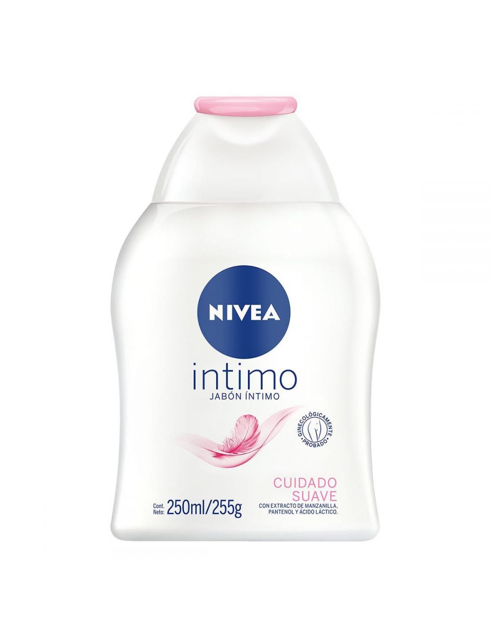 NIVEA JABÓN LÍQUIDO CUIDADO ÍNTIMO SUAVE FRASCO CON 250 ML