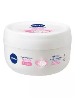 Nivea Crema Aclarado Natural Tarro Con 200 mL