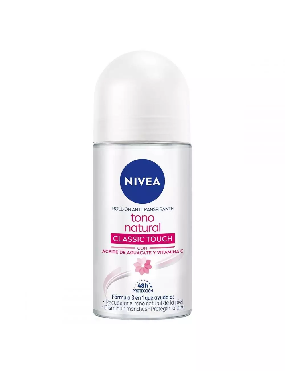 Antitranspirante Nivea Aclarado Natural Roll-On Con 50 mL