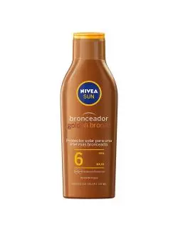 Nivea Sun Bronceador Golden Bronze FPS 6 Frasco Con 200 mL