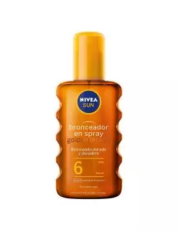 Bronceador Nivea Sun Fps6 200 ml. Spray