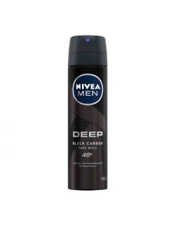 Desodorante Aerosol Nivea Men Deep Dark Wood 150 mL