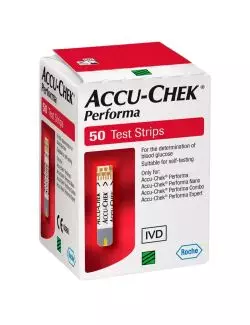 Accu Chek Performa Caja Con 50 Tiras Reactivas