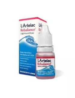 Artelac Rebalance Solución Oftálmica Caja Con Frasco Gotero Con 10 mL