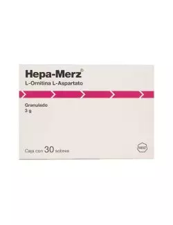 Hepa-Merz® (L-Ornitina/L-Aspartato) 3 g | 30 Sobres | Merz