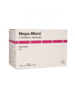 Hepa-Merz® (L-Ornitina/L-Aspartato) 3 g | 30 Sobres | Merz