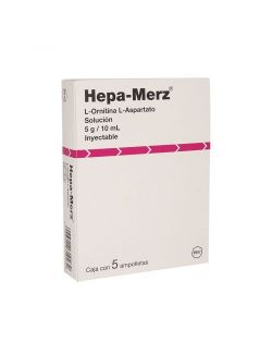 Hepa-Merz 5g / 10mL Caja Con 5 Ampolletas