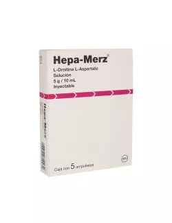 Hepa-Merz 5g / 10mL Caja Con 5 Ampolletas