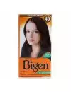 Bigen Tinte En Polvo Para El Cabello 46 Castaño Mediano Caja Con Frasco Con 6 g