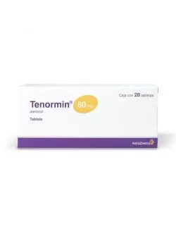 Tenormin 50 mg Caja Con 28 Tabletas.