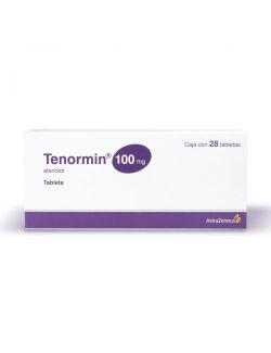 Tenormin 100 Mg Caja Con 28 Tabletas