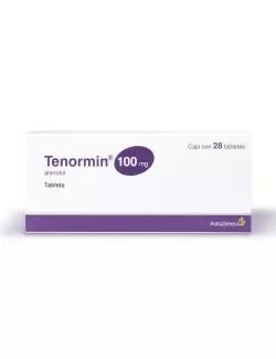 Tenormin 100 Mg Caja Con 28 Tabletas