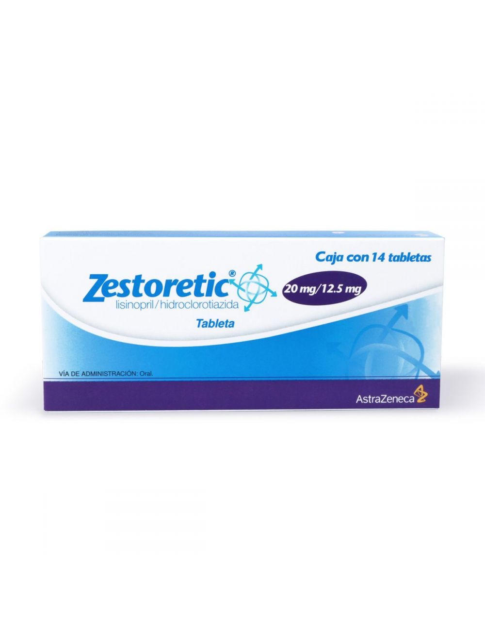Zestoretic 20 mg 14 Tabletas