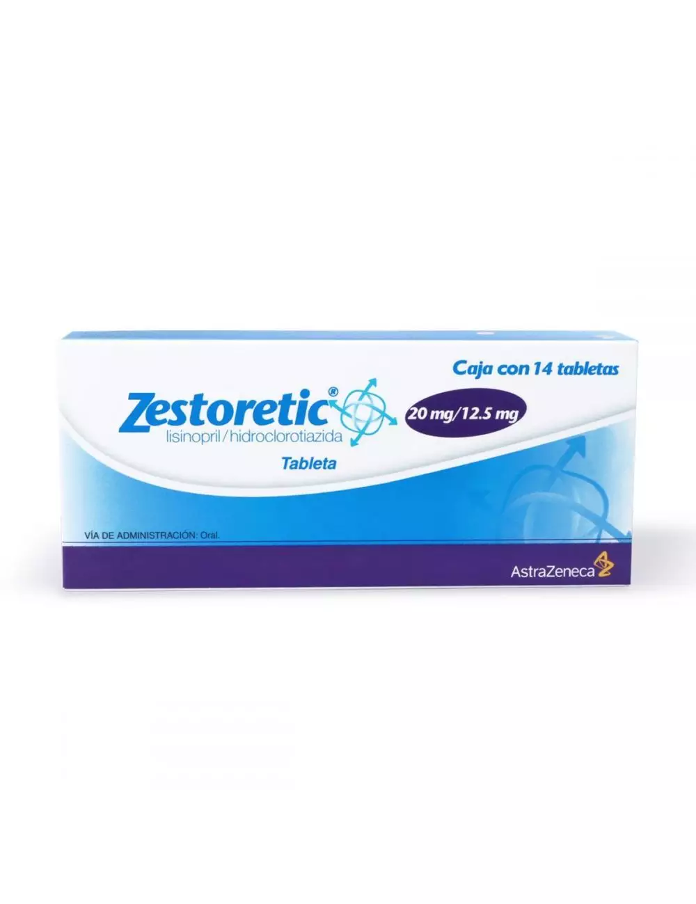 Zestoretic 20 mg 14 Tabletas