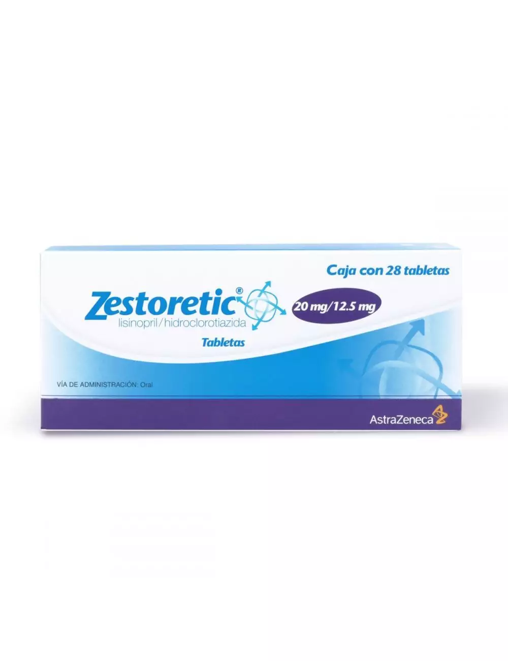 Zestoretic 20 mg 28 Tabletas