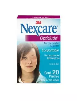 Parche Ocular 3M Nexcare Opticlude Caja Con 20 Piezas