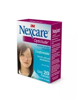 Parche Ocular 3M Nexcare Opticlude Caja Con 20 Piezas