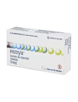 Esmya® 5mg (Acetato de Ulipristal) - 28 Tabletas - Gedeon Richter