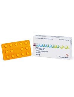 Esmya® 5mg (Acetato de Ulipristal) - 28 Tabletas - Gedeon Richter