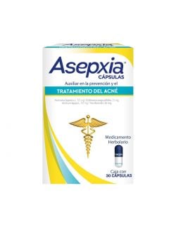 Asepxia Envase Con 30 Cápsulas