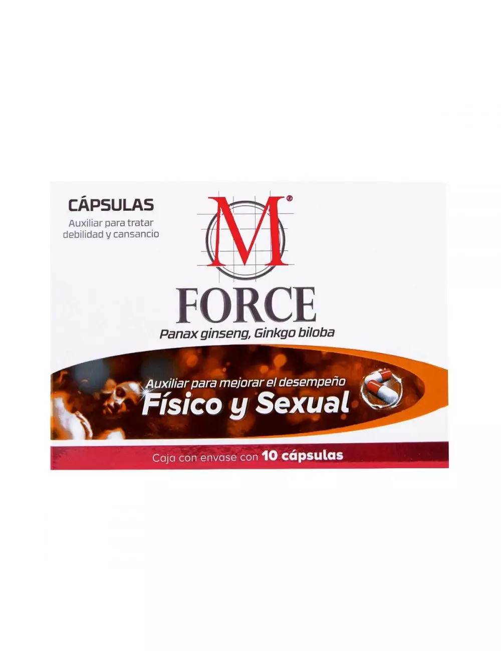 M Force Caja Con 10 Cápsulas