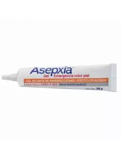 Asepxia Emergencia Color Piel Tubo Con 28 g