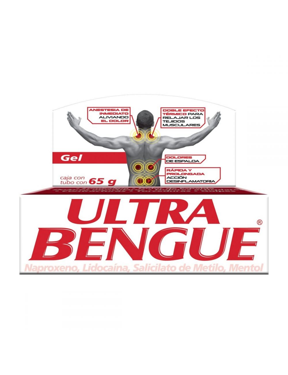 Ultra Bengue Gel Tubo Con 65 g