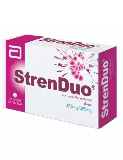 FRM-Strenduo 37.5 mg / 325 mg Caja Con 20 Tabletas