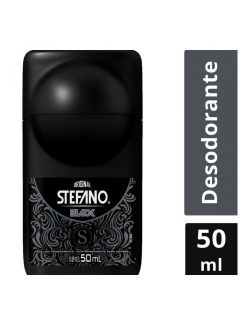 Desodorante Stefano Black Roll-On Con 50mL