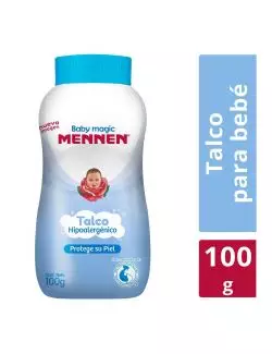 Mennen Talco Para Bebés Frasco Con 100 G