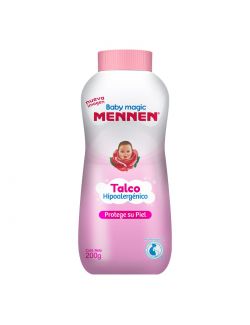 Mennen Baby Mennen Talco Para Bebés Rosa Frasco Con 200 G