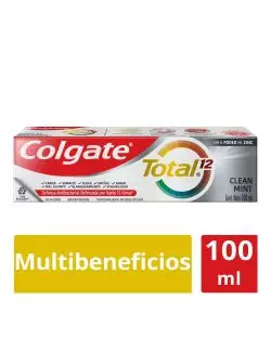 Pasta Dental Colgate Total 12 CLEANT MINT 100 mL