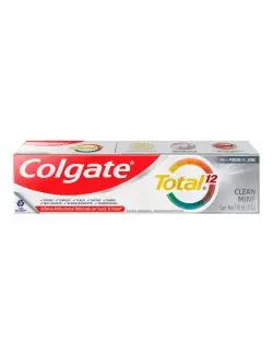 Colgate Total 12 H Clean Mint Caja Con Tubo Con  195 g