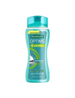 Palmolive Optims 4 Shampoo Extra Intensivo 2 En 1 Frasco Con 400 mL