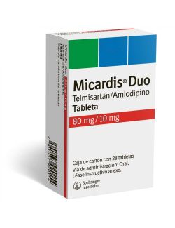 Micardis Duo 80 mg/10 mg Caja Con 28 Tabletas