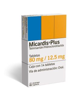 Micardis Plus 80 mg/12.5 mg Caja Con 14 Tabletas