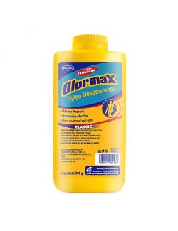 Olormax Talco Desodorante Clásico Frasco Con 300 g