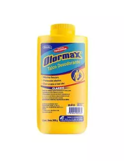 Olormax Talco Desodorante Clásico Frasco Con 300 g