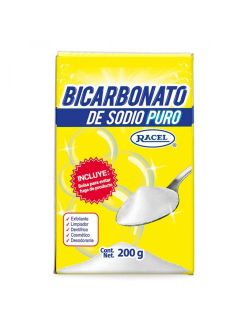 Bicarbonato De Sodio Puro Racel Caja Con 200 g