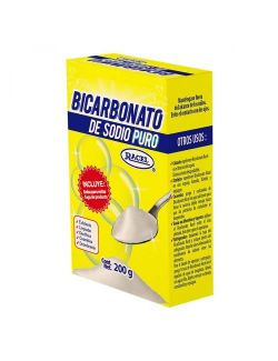 Bicarbonato De Sodio Puro Racel Caja Con 200 g