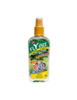 Repelente De Insectos Flyout Frasco Spray Con 130 mL