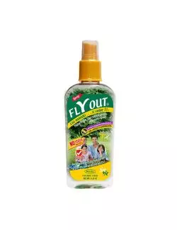 Repelente De Insectos Flyout Frasco Spray Con 130 mL