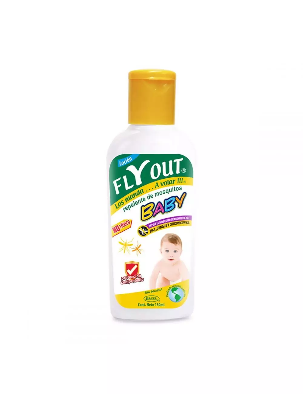 Repelente Baby flyOut Con 130 mL