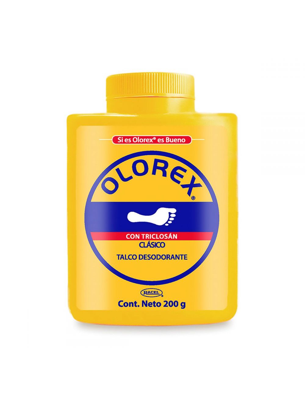 Talco Olorex Desodorante Frasco Con 200 g