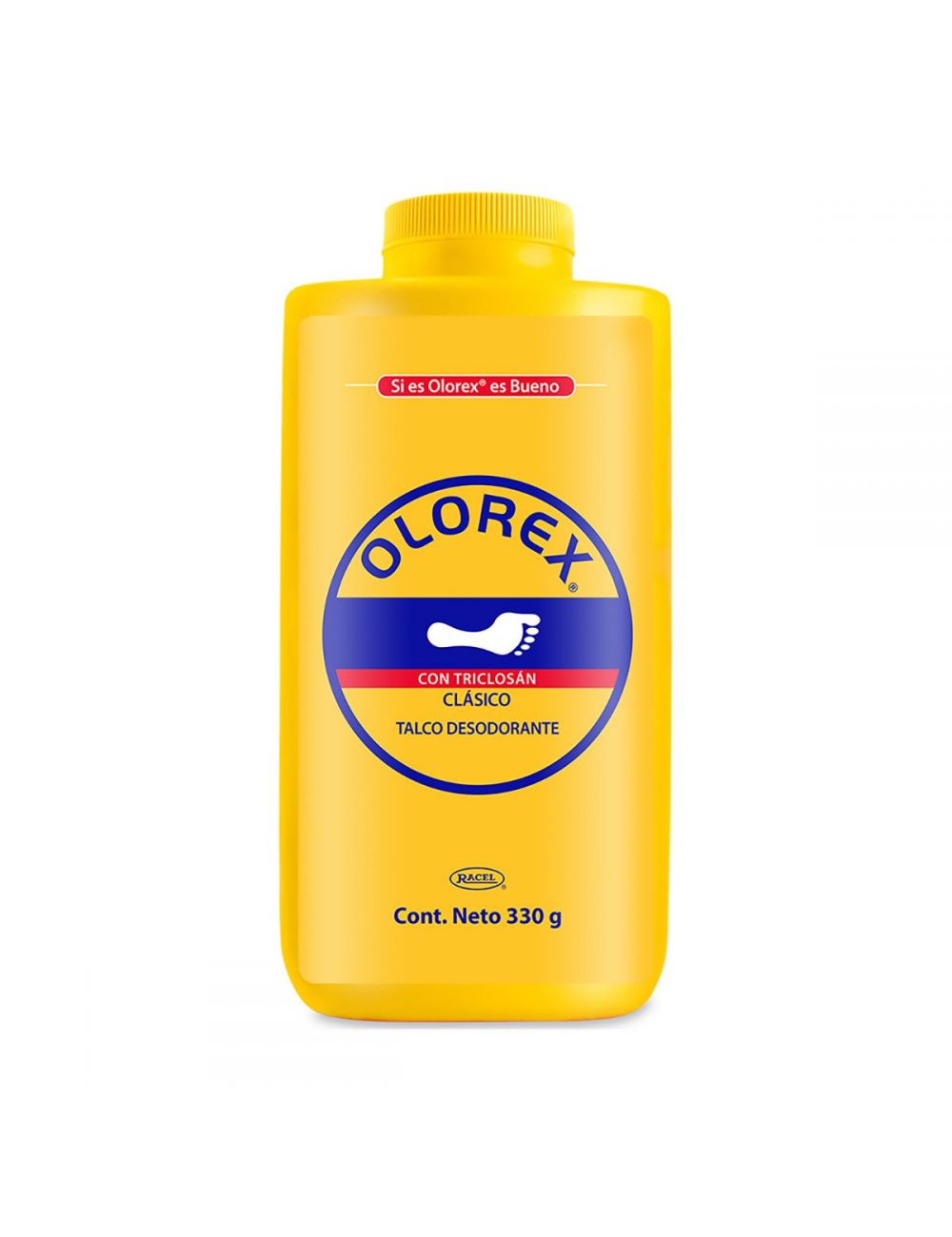 Olorex Talco Desodorante Sanitizado Frasco Con 330 g