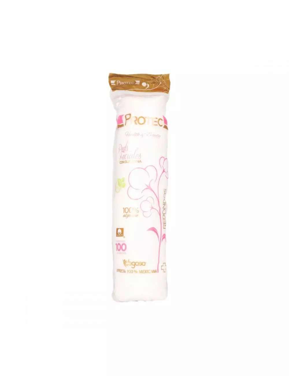 Pads Faciales Protect Empaque Con 100 Piezas En Círculos